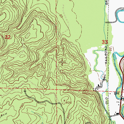 Topographic Map of Rippet Mountain, OR