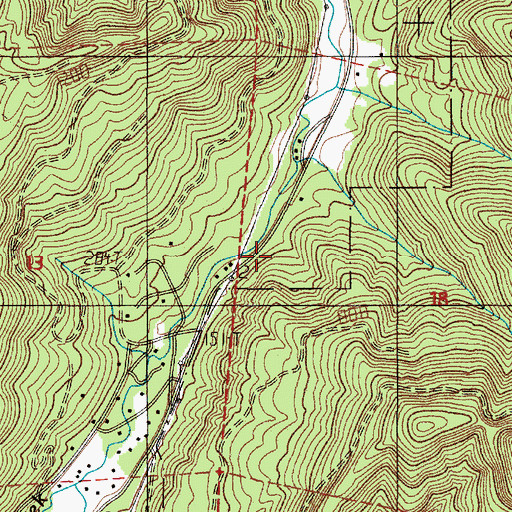 Topographic Map of Foley (historical), OR