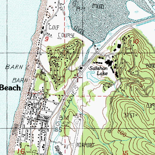 Topographic Map of Gertulla Creek, OR