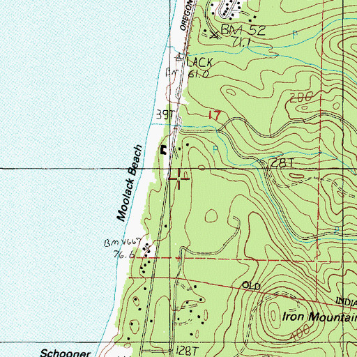Topographic Map of Kistler Spring, OR