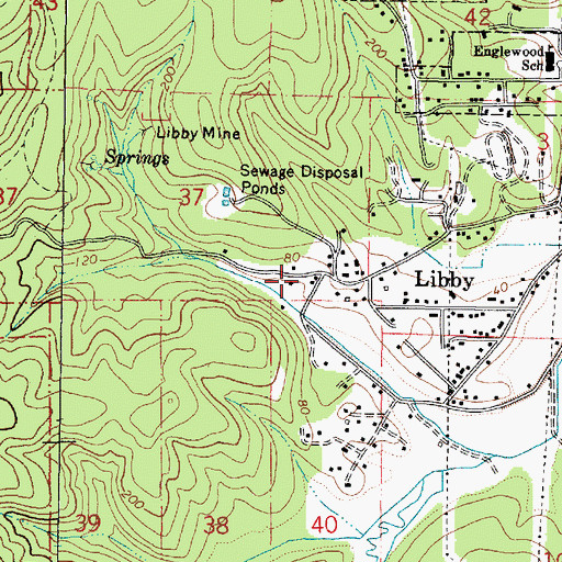 Topographic Map of Boatman Gulch, OR