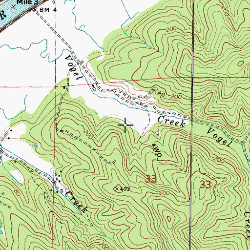 Topographic Map of Wallace Gulch, OR