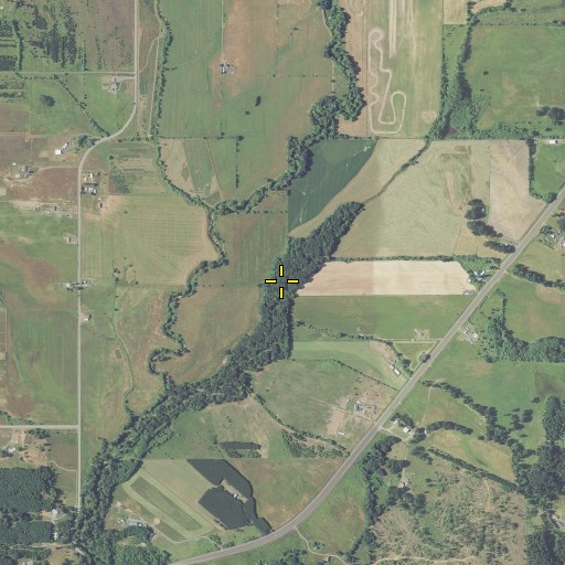 Aerial/Satellite Image of Noah Creek, OR