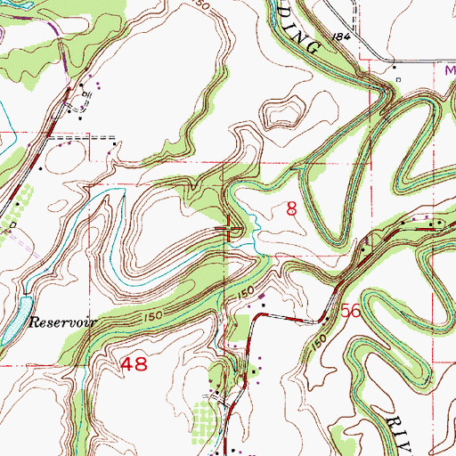 Topographic Map of Kraus Creek, OR