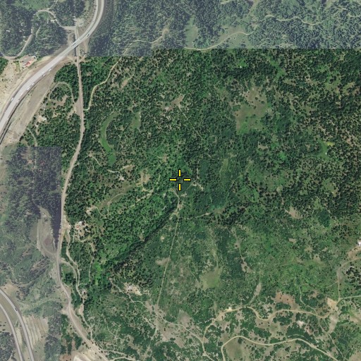 Aerial/Satellite Image of McAllister Spring, OR
