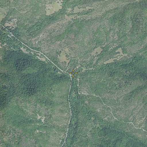 Aerial/Satellite Image of Brushy Gulch, OR