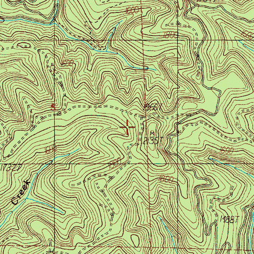 Topographic Map of Loon Lake Lookout, OR