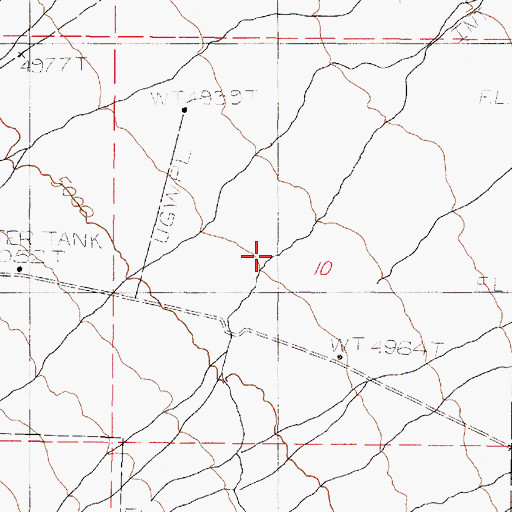 Topographic Map of Segundo Ditch, OR