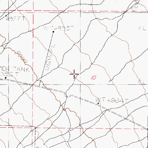 Topographic Map of Segundo Ditch, OR