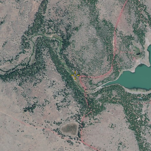 Aerial/Satellite Image of Ben Hall Spring, OR