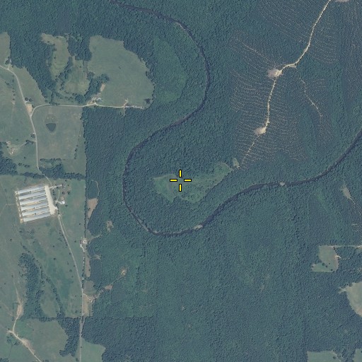 Aerial/Satellite Image of Bailey Bend, AL