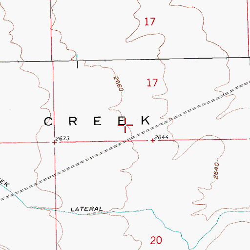 Topographic Map of Warm Springs Reservation, OR
