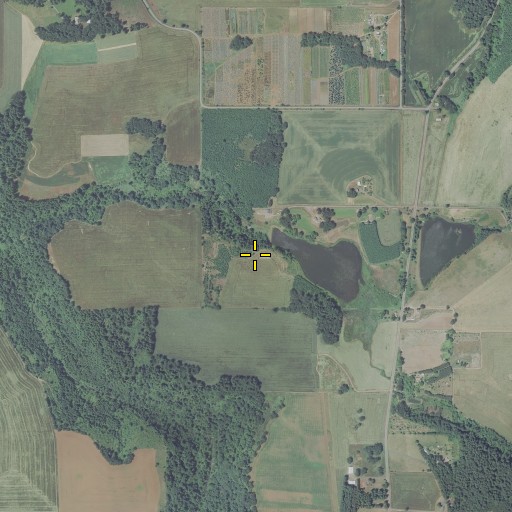 Aerial/Satellite Image of Lorence Dam, OR