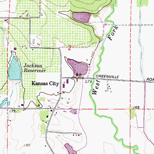 Topographic Map of Maple Headquarters Dam, OR