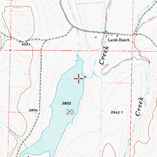Topographic Map of Stinkingwater Dam, OR