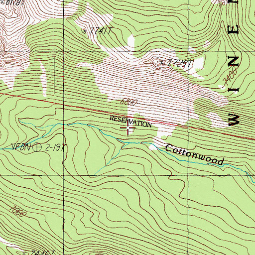 Topographic Map of Hollys Ridge, OR
