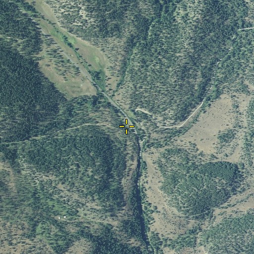Aerial/Satellite Image of Mountain Rest, OR