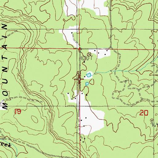 Topographic Map of Zurfluhs Ponds, OR