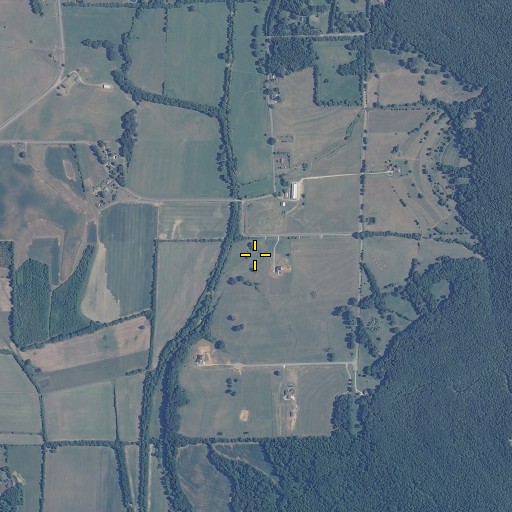 Aerial/Satellite Image of Bales Spring, AL