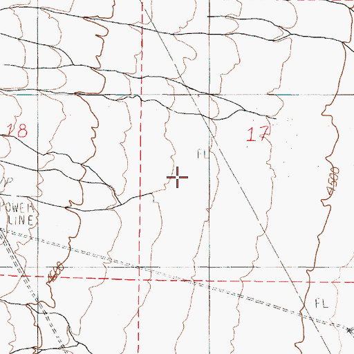 Topographic Map of Rock Creek, OR