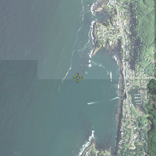 Aerial/Satellite Image of North Reef, OR