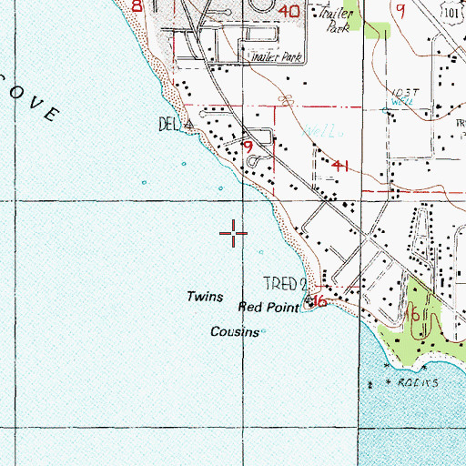 Topographic Map of Sisters, OR