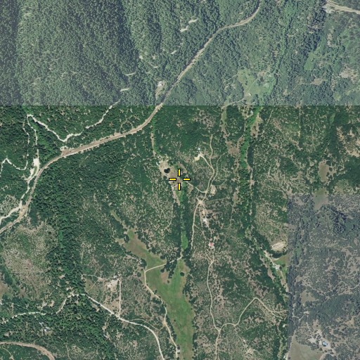 Aerial/Satellite Image of Virgin Flat, OR