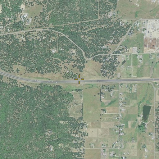 Aerial/Satellite Image of Hidden Valley, OR