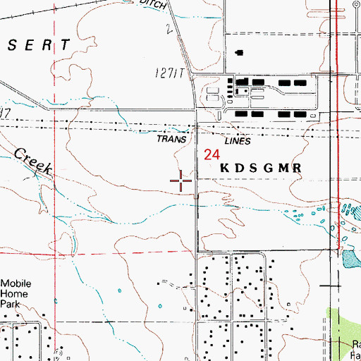 Topographic Map of Agate (historical), OR