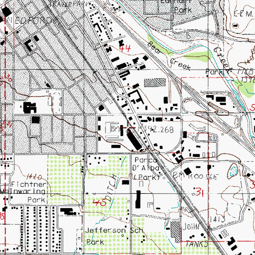 Topographic Map of Kane (historical), OR