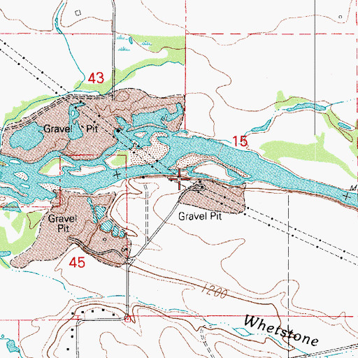 Topographic Map of Rogue Valley, OR