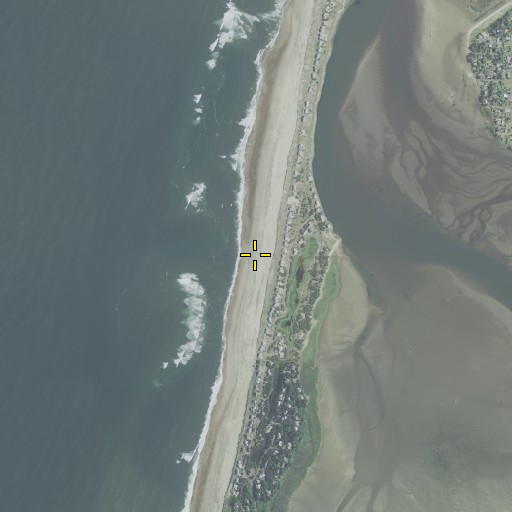 Aerial/Satellite Image of Salishan Spit, OR