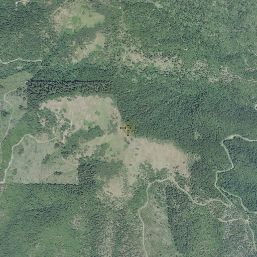 Aerial/Satellite Image of Baldy Mountain, OR