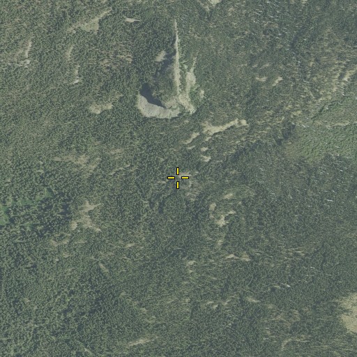 Aerial/Satellite Image of Stuart Falls, OR