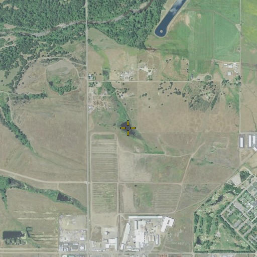Aerial/Satellite Image of Cable Reservoir, OR