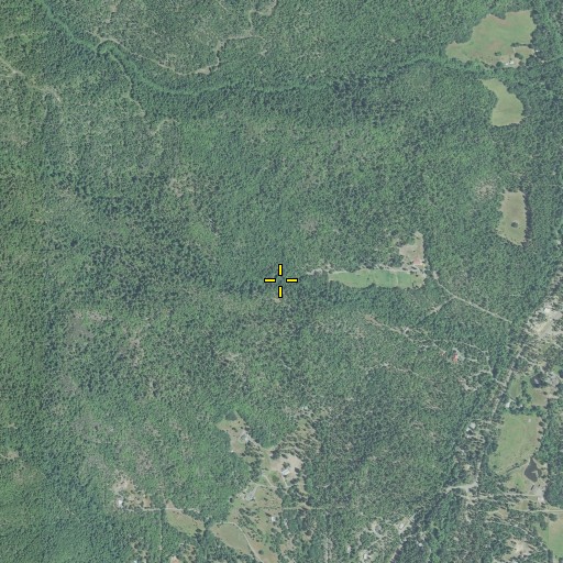 Aerial/Satellite Image of Jackson Reservoir, OR