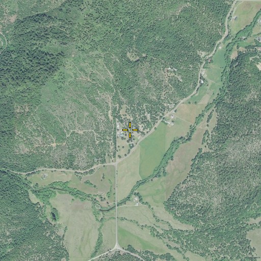 Aerial/Satellite Image of Hunt Reservoir, OR