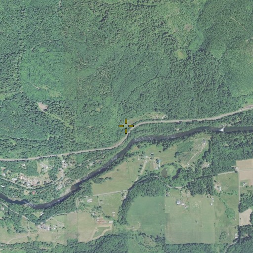 Aerial/Satellite Image of Packsaddle County Park, OR