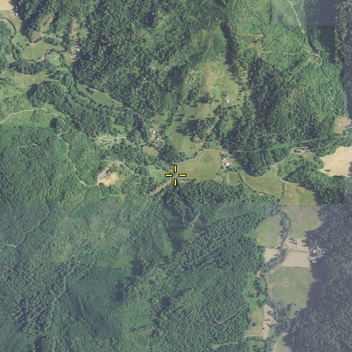 Aerial/Satellite Image of Hooker Creek, OR