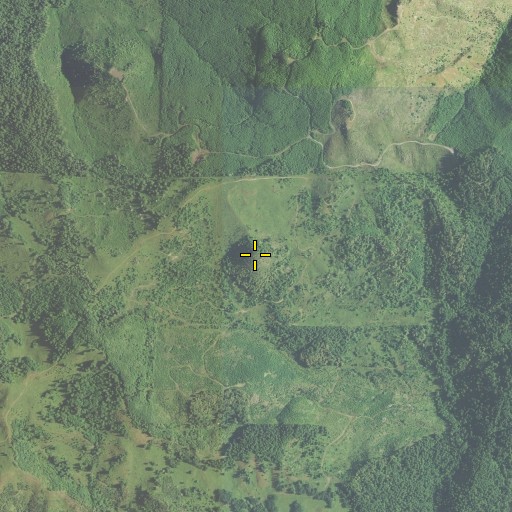 Aerial/Satellite Image of Pyramid Rock, OR