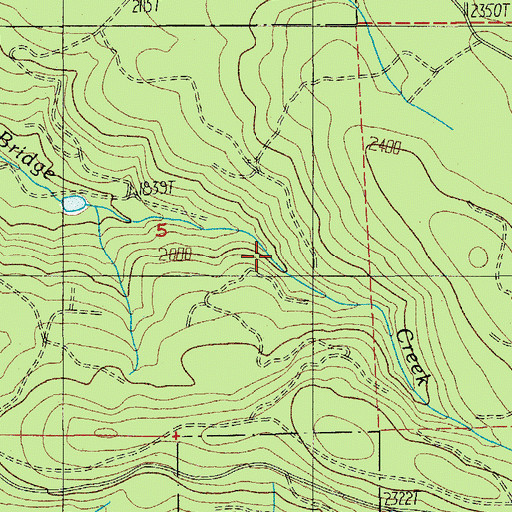Topographic Map of Marion County, OR