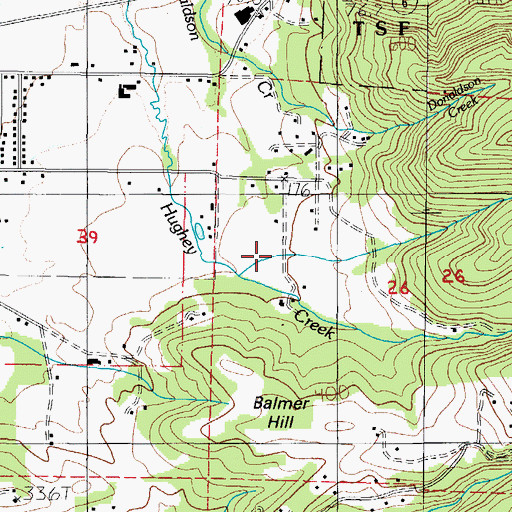 Topographic Map of Tillamook County, OR