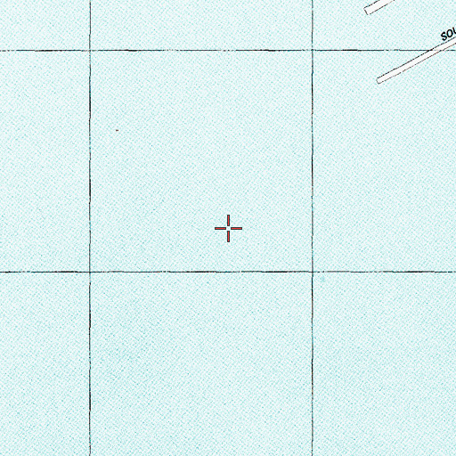 Topographic Map of South Reef, OR