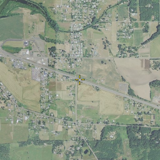 Aerial/Satellite Image of Long Pass, OR