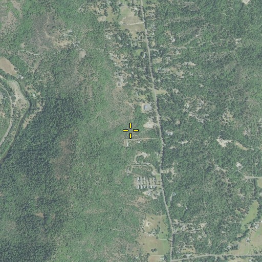Aerial/Satellite Image of Starvation Heights, OR