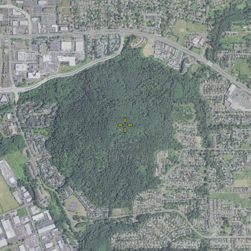 Aerial/Satellite Image of Mount Talbert, OR