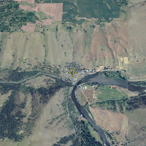Aerial/Satellite Image of Troy, OR