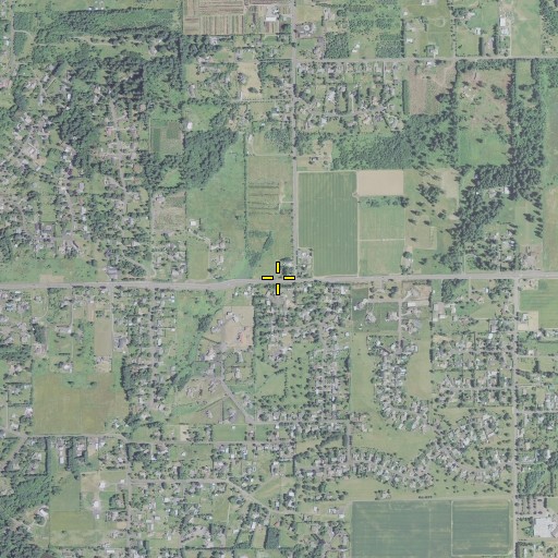 Aerial/Satellite Image of Wetzels Corner, OR