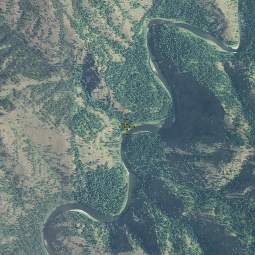 Aerial/Satellite Image of Alder Creek, OR