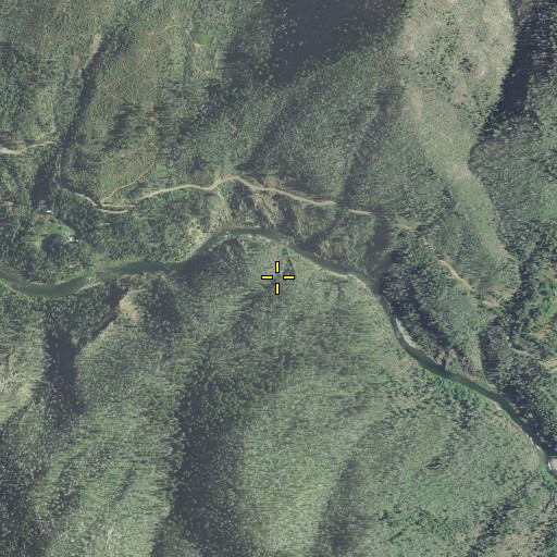 Aerial/Satellite Image of Alder Gulch, OR